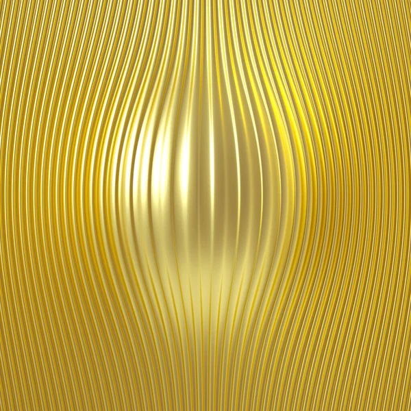 Fondo Argento Oro Metallizzato Con Stampa Tridimensionale Illustrazione Rendering — Foto Stock