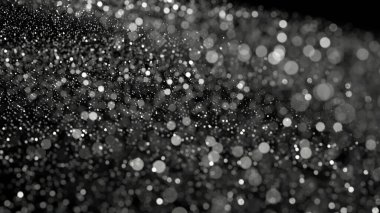 Lüks tatil simleri arka planı. 3d illüstrasyon, 3d canlandırma.