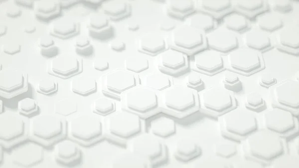 Geometrie Sechseck Hintergrund Illustration Rendering — Stockfoto