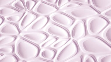 Soyut taş dokusu beyaz arkaplan. 3d illüstrasyon, 3d canlandırma.