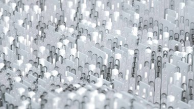 Tekno yüksek teknoloji geçmişi, geometri, küp, soyutlama. 3d illüstrasyon, 3d canlandırma.