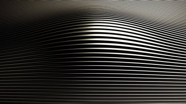 Metalik altın arkaplan ve üç boyutlu baskı. 3d illüstrasyon, 3d canlandırma.