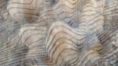 Çizgi grunge dokusu arkaplanı. 3d illüstrasyon, 3d canlandırma.