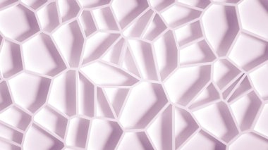 Soyut taş dokusu beyaz arkaplan. 3d illüstrasyon, 3d canlandırma.