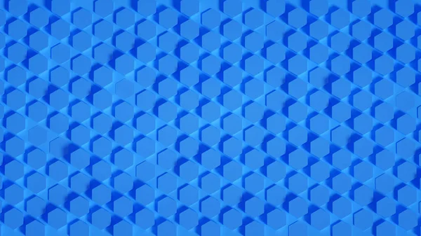 Geometria Hatszög Háttér Illusztráció Renderelés — Stock Fotó