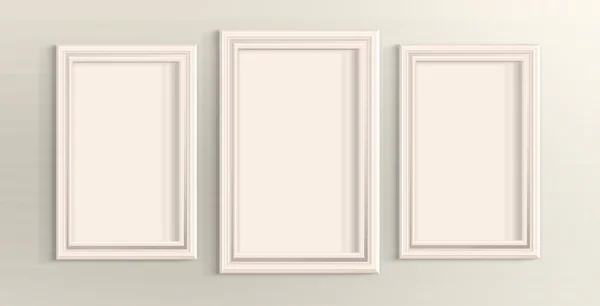 Background with frame on the wall — Stock Photo, Image