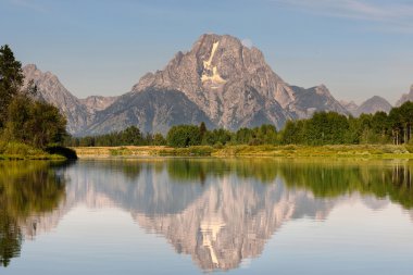 Oxbow Bend Grand Teton Milli Parkı Wyoming
