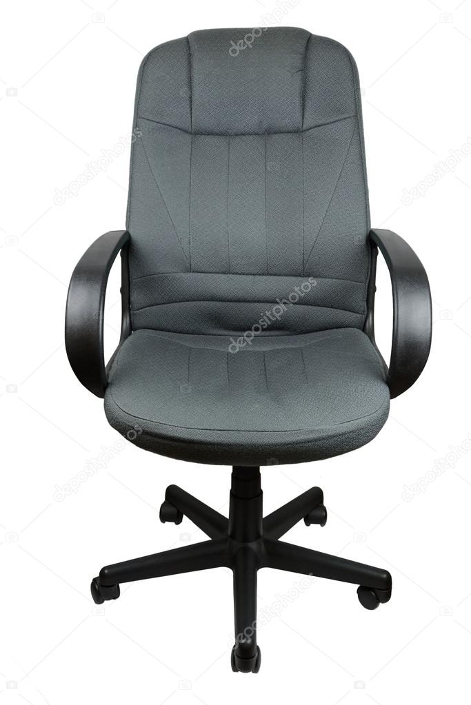 office chair with arm rest, isolate background