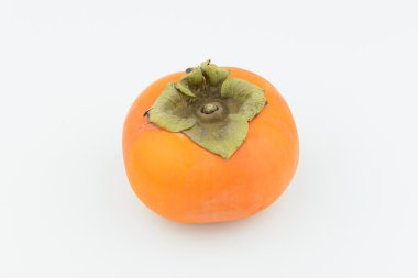 Tek hurma izole beyaz arka plan