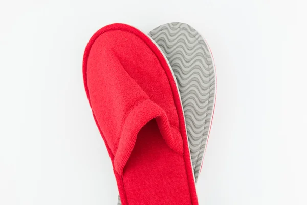 Par de zapatillas de interior aislar el fondo — Foto de Stock