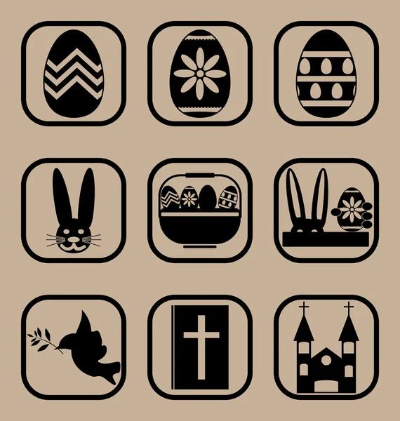 Paskalya Icons set