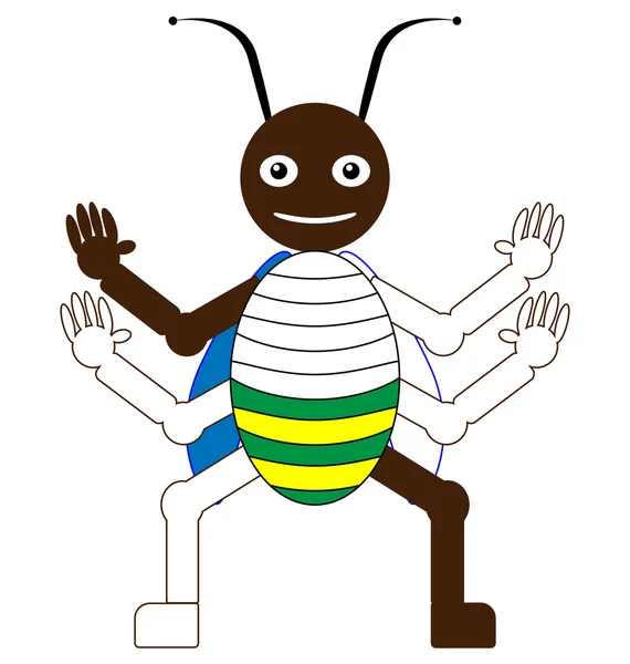 Örnek böceği tarafından renk