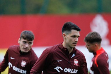 Bartosz Kapustka seen during Polish football national team training during October camp (Maciej Rogowski/Ball Raw Images)