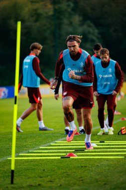 Przemyslaw Wisniewski seen during Official press conference and  training of Polish National team before game against New Zealand (Maciej Rogowski/Ball Raw Images)