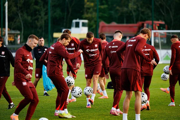 Jan Bednarek seen during Official press conference and  training of Polish National team before game against New Zealand (Maciej Rogowski/Ball Raw Images)