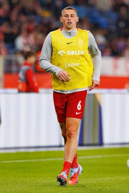 Jakub Piotrowski seen  during International friendly game between national teams of Poland and  New Zealand (Maciej Rogowski/Ball Raw Images)