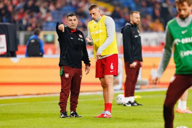 Jakub Piotrowski seen  during International friendly game between national teams of Poland and  New Zealand (Maciej Rogowski/Ball Raw Images)