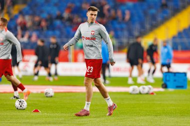 Krzysztof Piatek seen  during International friendly game between national teams of Poland and  New Zealand (Maciej Rogowski/Ball Raw Images)