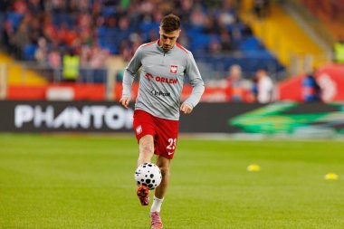 Krzysztof Piatek seen  during International friendly game between national teams of Poland and  New Zealand (Maciej Rogowski/Ball Raw Images)