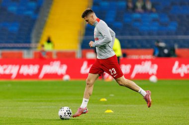 Krzysztof Piatek seen  during International friendly game between national teams of Poland and  New Zealand (Maciej Rogowski/Ball Raw Images)