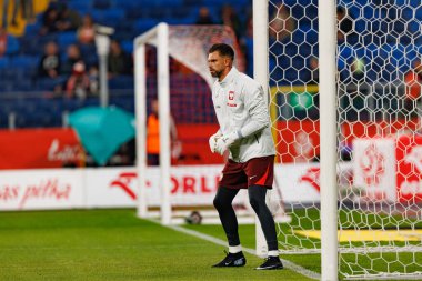 Bartlomiej Dragowski seen  during International friendly game between national teams of Poland and  New Zealand (Maciej Rogowski/Ball Raw Images)