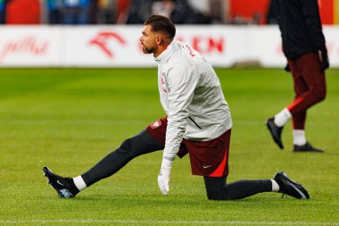 Bartlomiej Dragowski seen  during International friendly game between national teams of Poland and  New Zealand (Maciej Rogowski/Ball Raw Images)