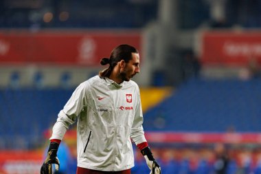 Kamil Grabara seen  during International friendly game between national teams of Poland and  New Zealand (Maciej Rogowski/Ball Raw Images)