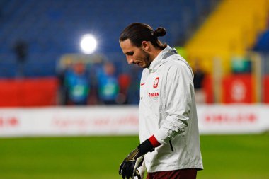 Kamil Grabara seen  during International friendly game between national teams of Poland and  New Zealand (Maciej Rogowski/Ball Raw Images)