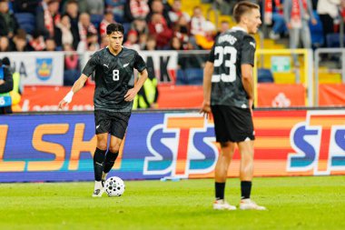 Marko Stamenic seen  during International friendly game between national teams of Poland and  New Zealand (Maciej Rogowski/Ball Raw Images)