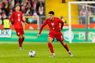 Bartosz Kapustka seen  during International friendly game between national teams of Poland and  New Zealand (Maciej Rogowski/Ball Raw Images)