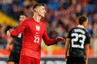 Krzysztof Piatek seen  during International friendly game between national teams of Poland and  New Zealand (Maciej Rogowski/Ball Raw Images)