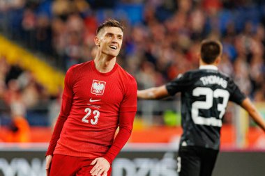 Krzysztof Piatek seen  during International friendly game between national teams of Poland and  New Zealand (Maciej Rogowski/Ball Raw Images)