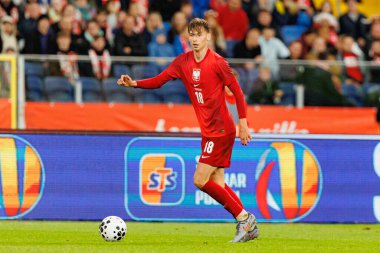 Jan Ziolkowski seen  during International friendly game between national teams of Poland and  New Zealand (Maciej Rogowski/Ball Raw Images)