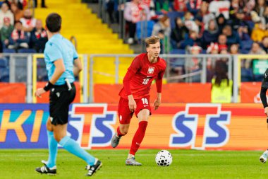 Jan Ziolkowski seen  during International friendly game between national teams of Poland and  New Zealand (Maciej Rogowski/Ball Raw Images)
