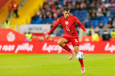 Jakub Kiwior seen  during International friendly game between national teams of Poland and  New Zealand (Maciej Rogowski/Ball Raw Images)