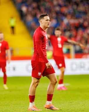 Piotr Zielinski seen  during International friendly game between national teams of Poland and  New Zealand (Maciej Rogowski/Ball Raw Images)
