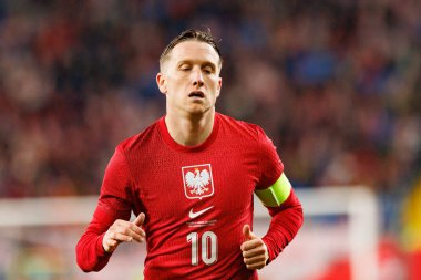 Piotr Zielinski seen  during International friendly game between national teams of Poland and  New Zealand (Maciej Rogowski/Ball Raw Images)