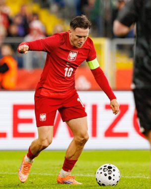 Piotr Zielinski seen  during International friendly game between national teams of Poland and  New Zealand (Maciej Rogowski/Ball Raw Images)