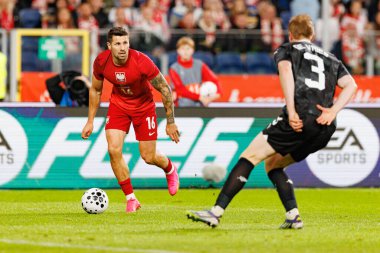 Pawel Wszolek seen  during International friendly game between national teams of Poland and  New Zealand (Maciej Rogowski/Ball Raw Images)