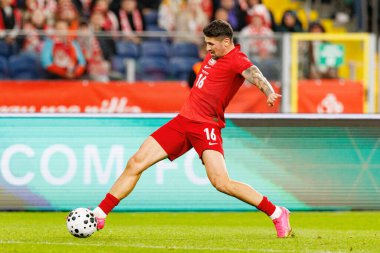 Pawel Wszolek seen  during International friendly game between national teams of Poland and  New Zealand (Maciej Rogowski/Ball Raw Images)