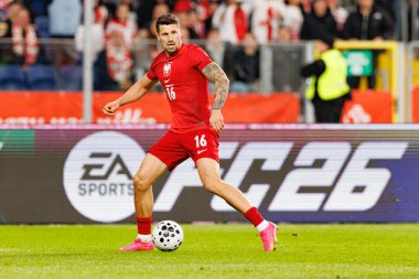 Pawel Wszolek seen  during International friendly game between national teams of Poland and  New Zealand (Maciej Rogowski/Ball Raw Images)