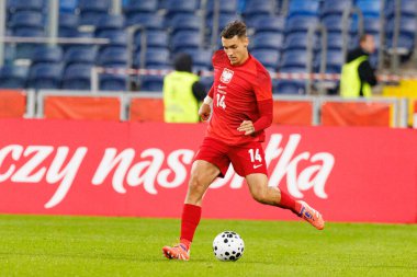 Jakub Kiwior seen  during International friendly game between national teams of Poland and  New Zealand (Maciej Rogowski/Ball Raw Images)