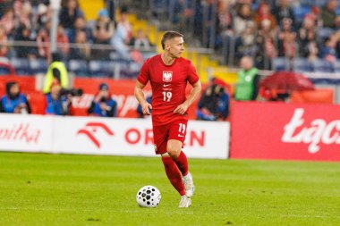 Przemyslaw Frankowski seen  during International friendly game between national teams of Poland and  New Zealand (Maciej Rogowski/Ball Raw Images)