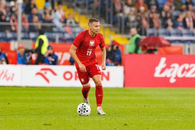 Przemyslaw Frankowski seen  during International friendly game between national teams of Poland and  New Zealand (Maciej Rogowski/Ball Raw Images)