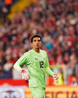 Alex Paulsen seen  during International friendly game between national teams of Poland and  New Zealand (Maciej Rogowski/Ball Raw Images)