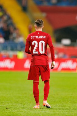 Sebastian Szymanski seen  during International friendly game between national teams of Poland and  New Zealand (Maciej Rogowski/Ball Raw Images)