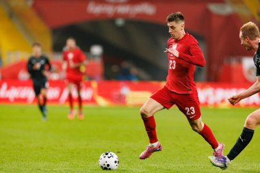 Krzysztof Piatek seen  during International friendly game between national teams of Poland and  New Zealand (Maciej Rogowski/Ball Raw Images)
