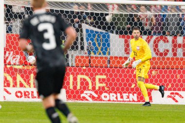 Bartlomiej Dragowski seen  during International friendly game between national teams of Poland and  New Zealand (Maciej Rogowski/Ball Raw Images)
