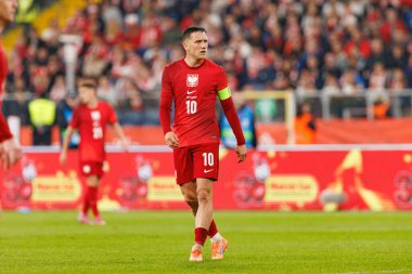 Piotr Zielinski seen  during International friendly game between national teams of Poland and  New Zealand (Maciej Rogowski/Ball Raw Images)
