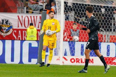 Bartlomiej Dragowski seen  during International friendly game between national teams of Poland and  New Zealand (Maciej Rogowski/Ball Raw Images)